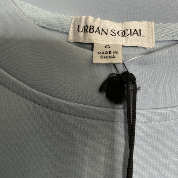 Light Blue Urban Social Sweater - Picture 2 of 2